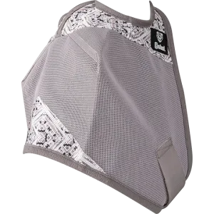 Cashel Pattered Crusader Average Horse Sized Standard Fly Mask- Tundra