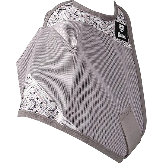 Cashel Pattered Crusader Average Horse Sized Standard Fly Mask- Tundra