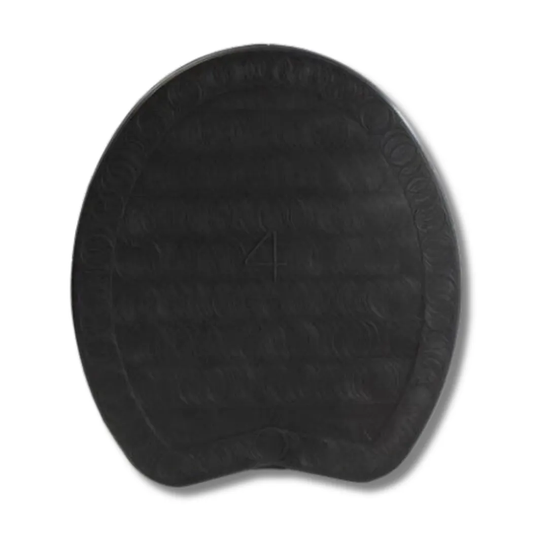 Castle Flat Black #4 Pads- Pair