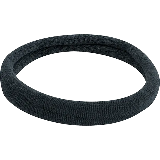 Classic Equine Black Jersey Tail Bands- 100 Pack