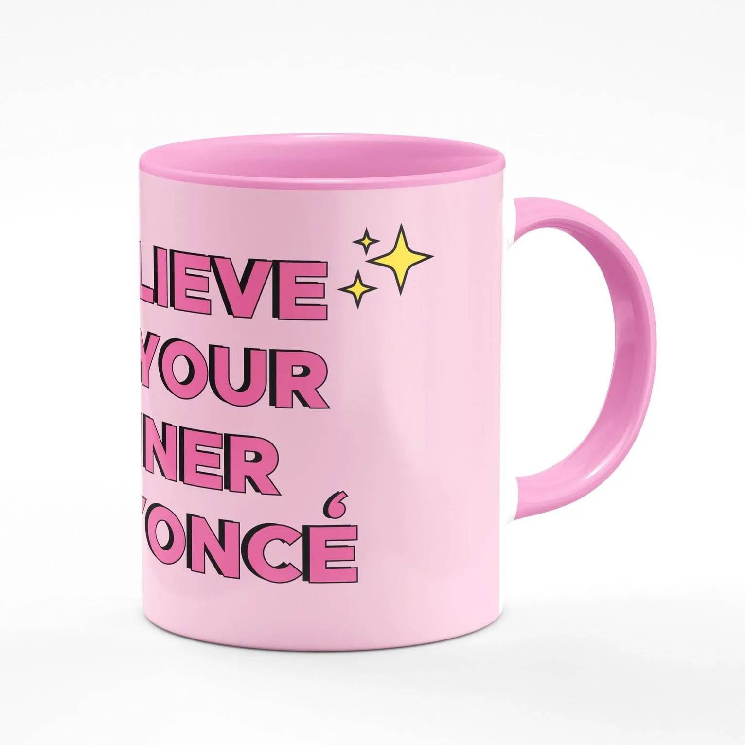 Coffee Mug | Inner Beyonce Pink Mug | Studio Soph