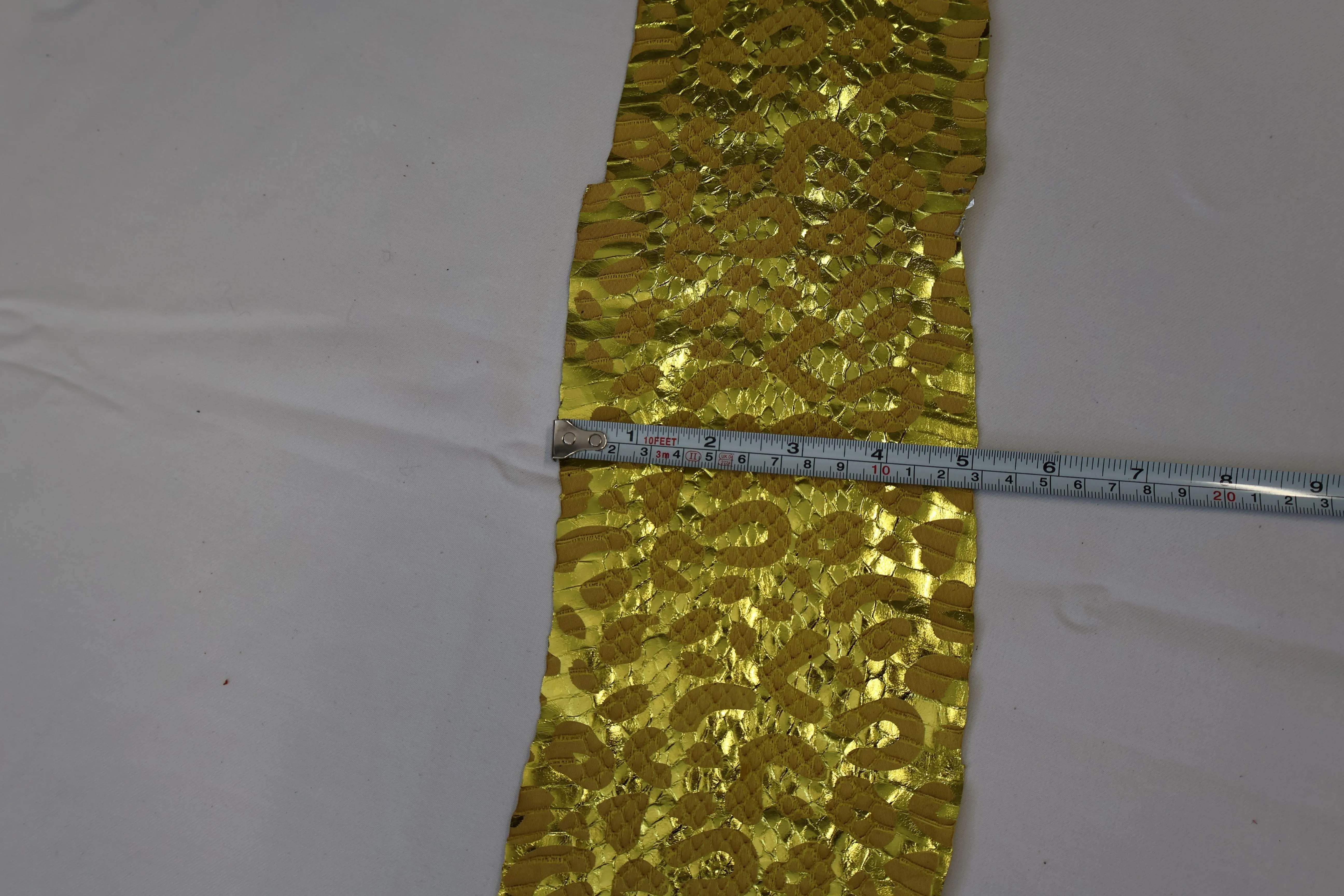 Genuine snakeskins, Real snake leather hide, thin and metallic, thickness 0,3mm(1 oz)