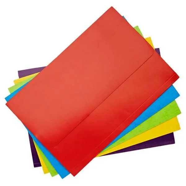 Premto Pack of 5 Extra Durable Document Wallets - Card